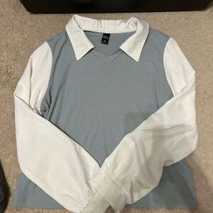 Womens Vest Long Sleeve Shirt